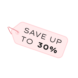 SAVE UP TO 30%