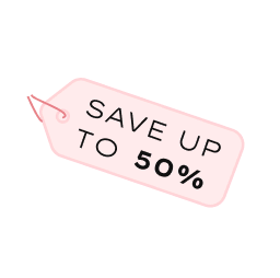 SAVE UP TO 50%