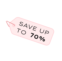 SAVE UP TO 70%