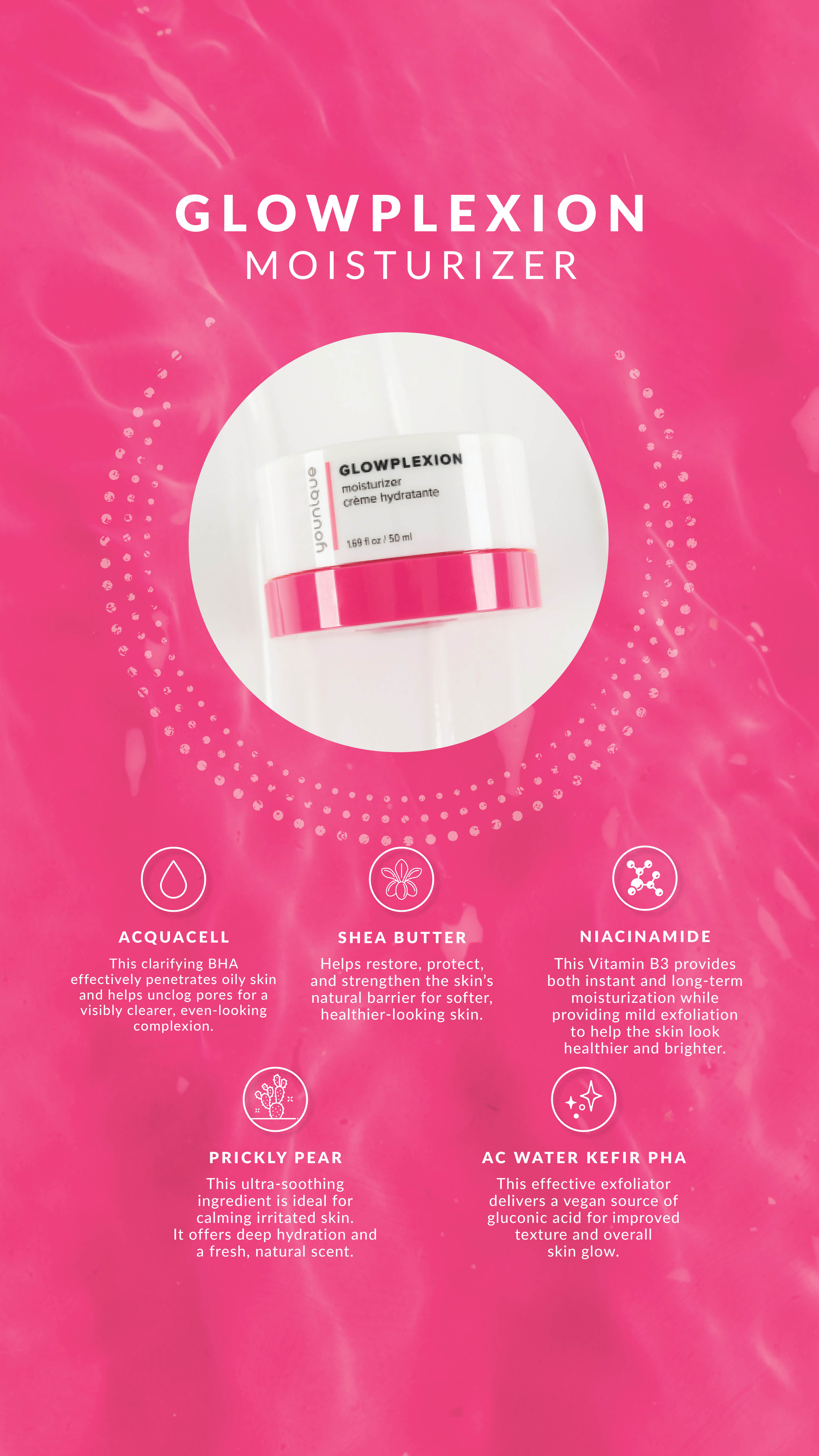 GLOWPLEXION Moisturizer (stories graphic)
