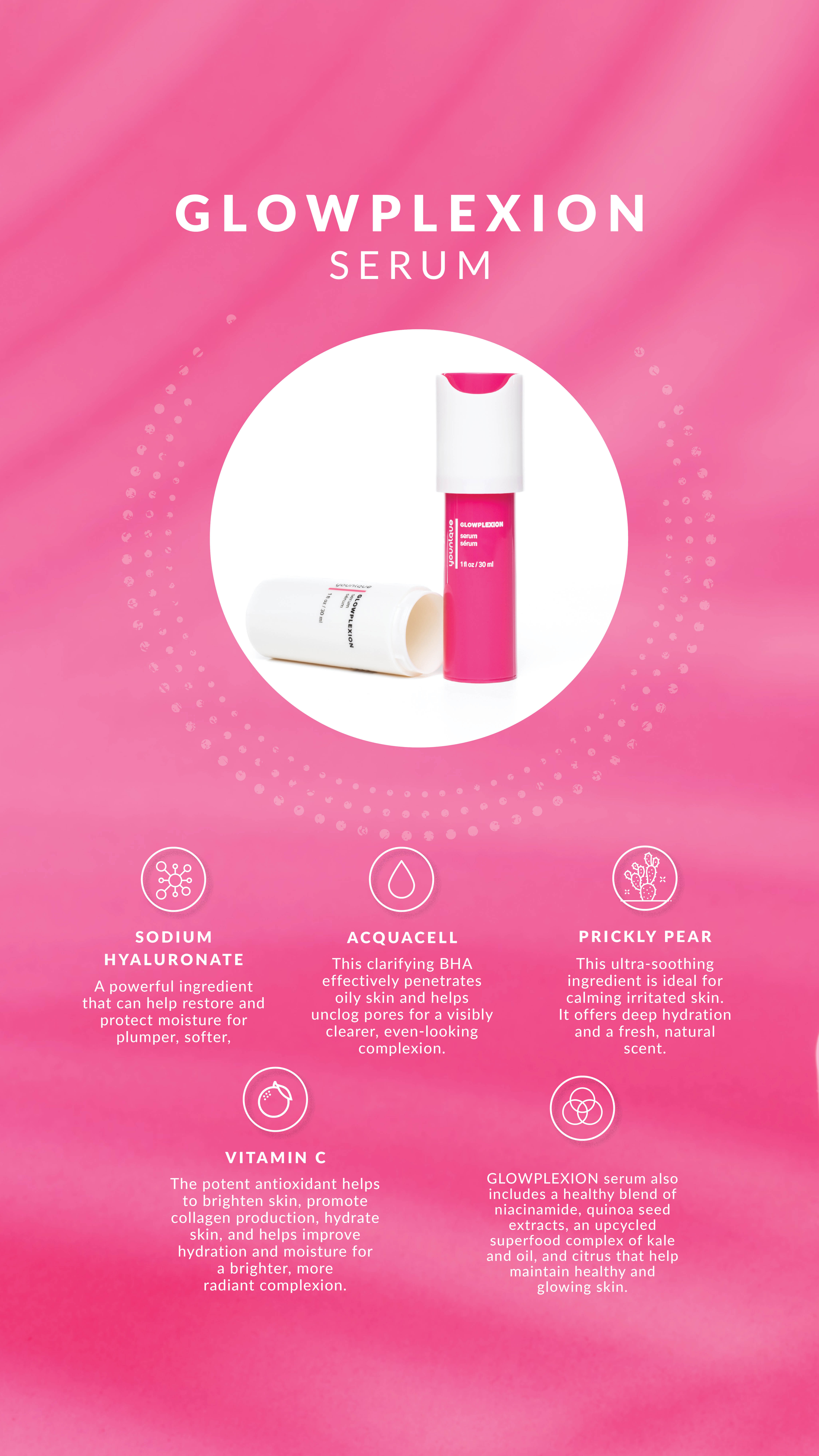 GLOWPLEXION Serum (stories graphic)